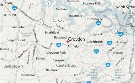 croydon nsw 2132|croydon sydney map.